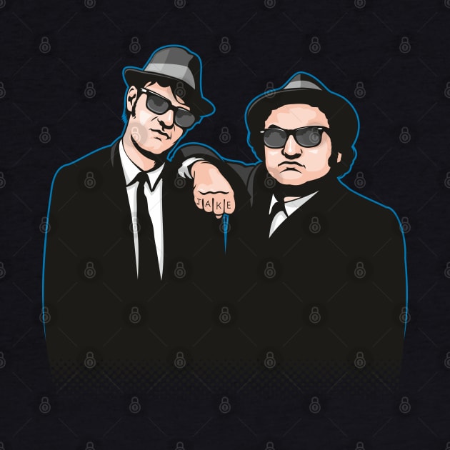 The Blues Brothers by Jamie Lee Art